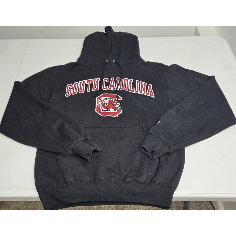 Champion South Carolina Gamecocks Hoodie Mens Size Small Black NCAA...